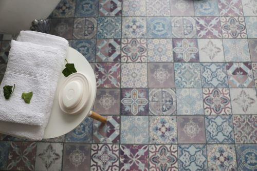 vintage görünümlü fayanslar