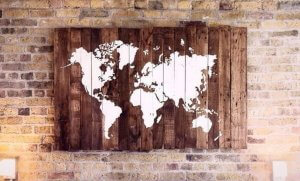 Ahşap Latalar ile Yatak Başlığı Yapmak İçin 4 Fikir