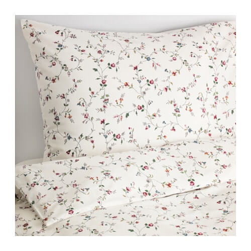 krem rengi ikea nevresim takımı