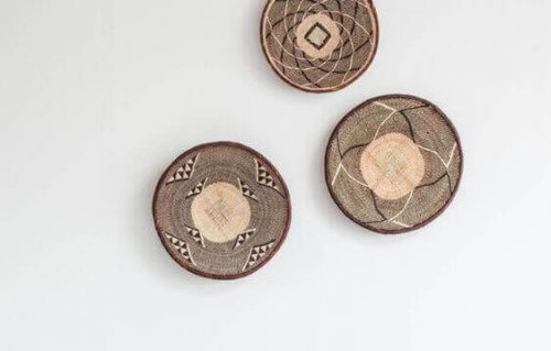 doğal liflerden dekorasyon