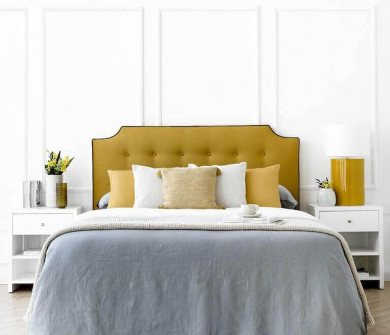 klasik yatak odası dekorasyonu