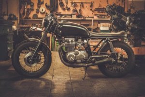 Eski Bir Motosikleti Dekorasyonda Yeniden Kullanın