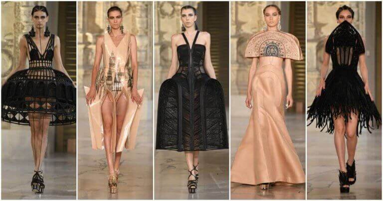gotik binalardan ilham alan moda