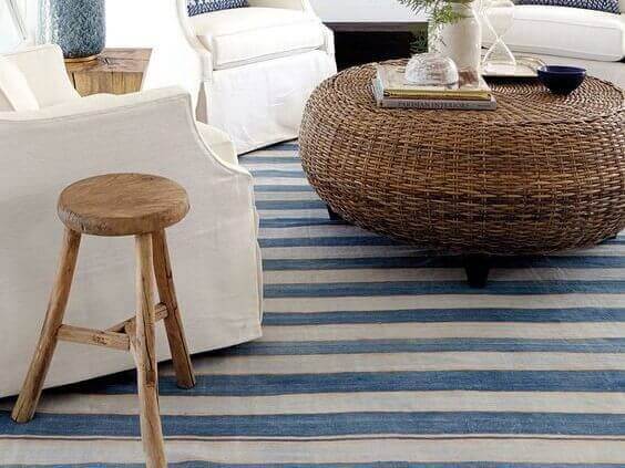 doğal ahşap tabure