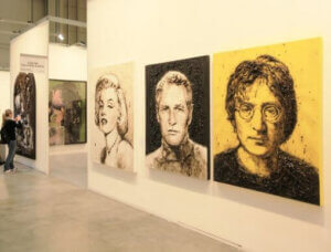 sanat galerisi tablolar aydınlatma