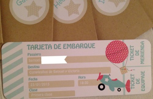 seyahat temalı kendin-yap davetiye