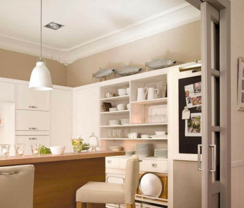 kapaksız mutfak dolapları