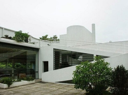 villa savoye ve çatı katı