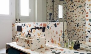 Terrazzo zeminler her yerde kullanılıyor