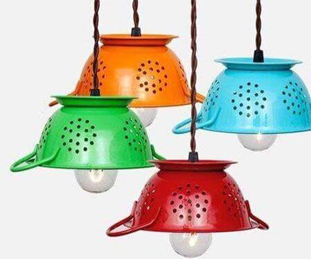 Süzgeçten aydınlatma armatürü