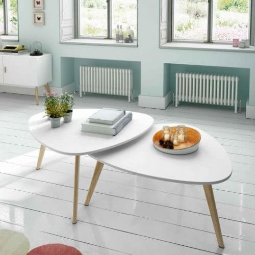 İlgi çekici sehpa çeşitleri var.