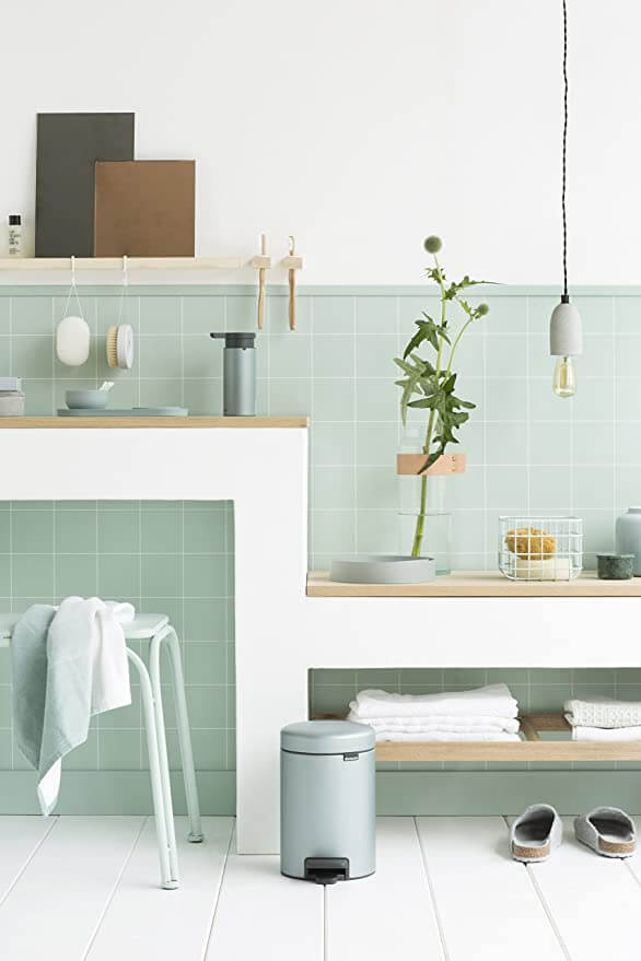 mint yeşili banyolar