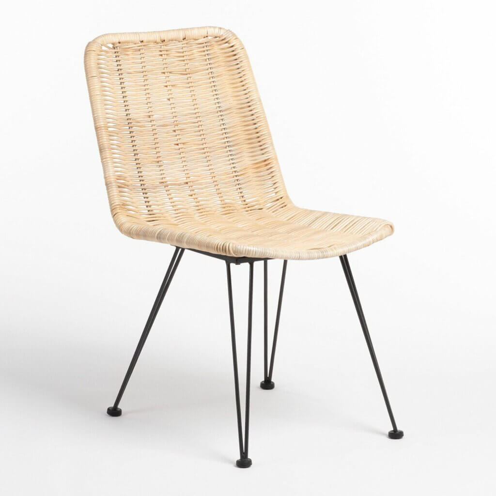 rattan sandalye