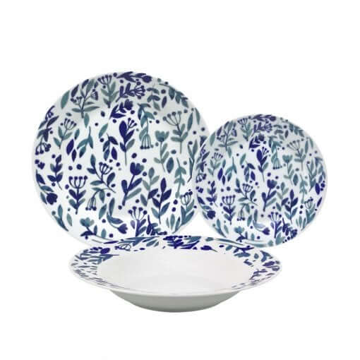 lucia çiçek desenli sofra takımı carrefoursa