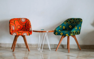 renkli döşeme koltuk