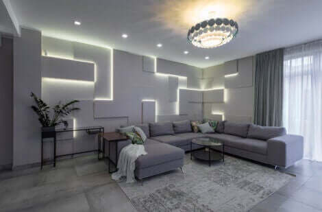 Modern avizeler ile dekorasyon.